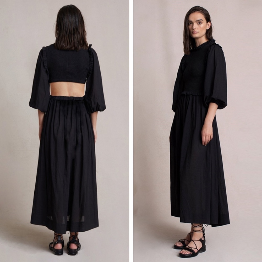 BEC AND BRIDGE - Willow Canyon Midi Dress - Black